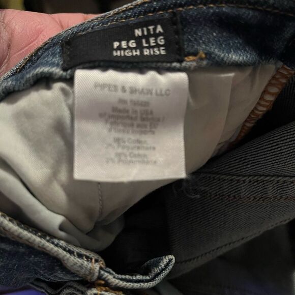 Veronica Beard Blue Denim Jeans - Picture 6 of 9